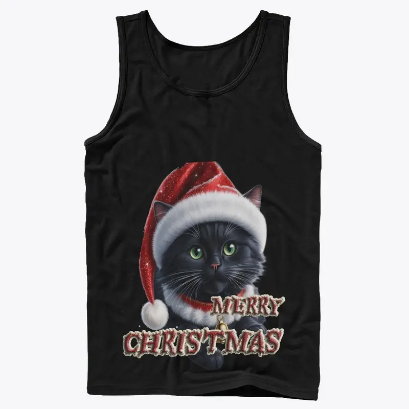 Cute Black Cat Christmas Gift Idea