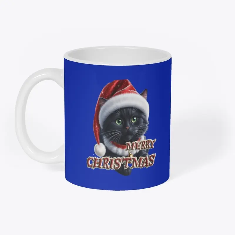 Cute Black Cat Christmas Gift Idea