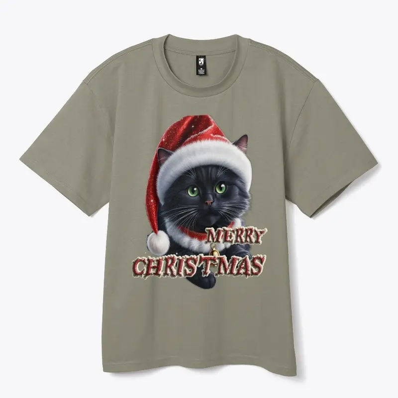 Cute Black Cat Christmas Gift Idea